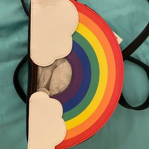 NWT Hot Topic Rainbow backpack